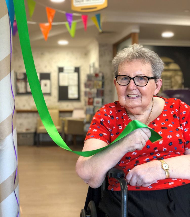 Come what May – St Ives care home residents host traditional May Day celebrations